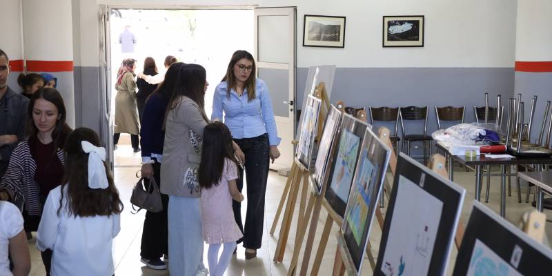 'KALE VE BEYAĞAÇ' TEMALI ŞİİR KOMPOZİSYON VE RESİM YARIŞMASINDA DERECEYE GİREN ESERLER