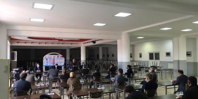 Kale ilçe kaymakamı ve kurum müdürlerine Leader Tedbiri hakkında bilgi verilmesi