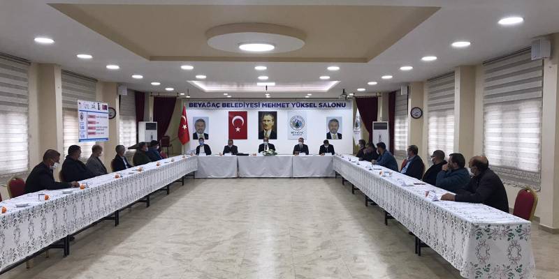Beyağaç Muhtarlarına Leader Tedbiri hakkında bilgi verilmesi ve sürece sağlayabilecekleri katkılar konusunda bilgilendirme