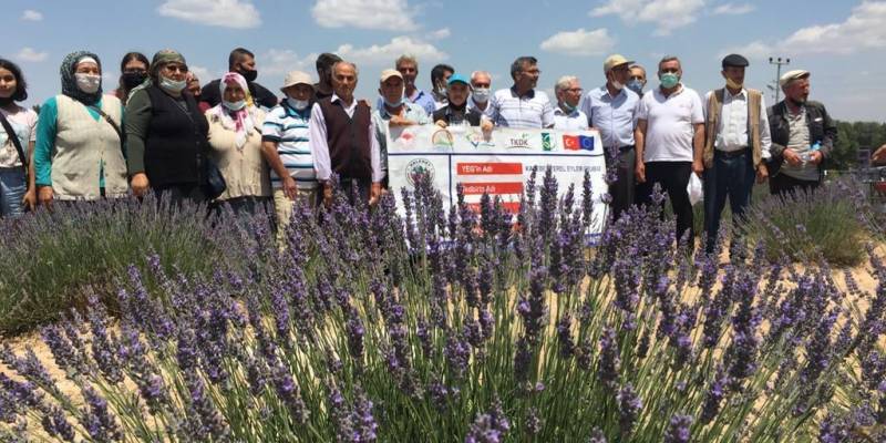 “Pamukkale Tıbbi Aromatik Bitki Üreticiler  Birliği” tarafından  düzenlenen  “ Lavanta Mevsimi Açılış Şöleni” katıldık.