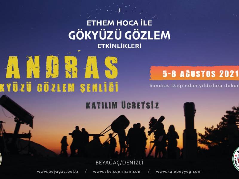 ‘Sandras Gökyüzü Gözlem Şenliği ‘ Etkinliğinin Organize Edilmesi
