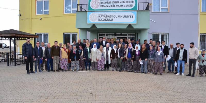 Denizli İl Tarım ve Orman Müdürlüğü Kekik Tarla Okulu Eğitimi ve katılım belgesi dağıtım töreni