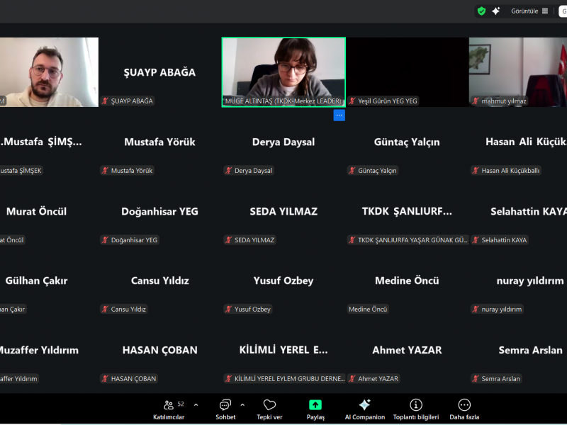 Yerel Eylem Gruplarına Yönelik Ücretsiz Çevrimiçi Canva Eğitimi