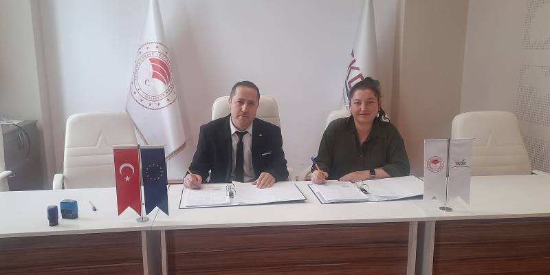 Leader Projesi sözleşmemizi imzaladık.