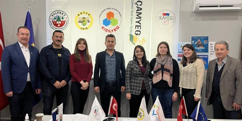 Denizli ‘de bulunan 6 Yerel Eylem Grubu Derneğinin Yöneticileri toplantısı