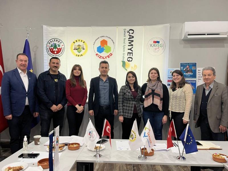 Denizli ‘de bulunan 6 Yerel Eylem Grubu Derneğinin Yöneticileri toplantısı
