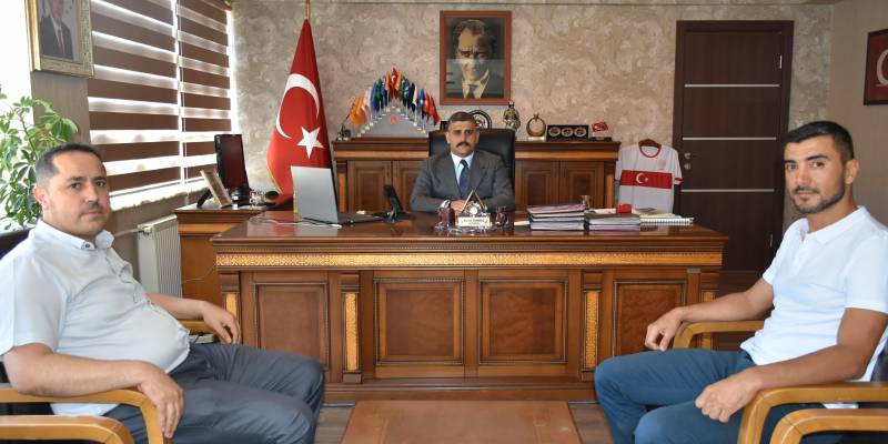 KALE KAYMAKAMI SN:BURAK GÜRBÜZ'EZİYARET