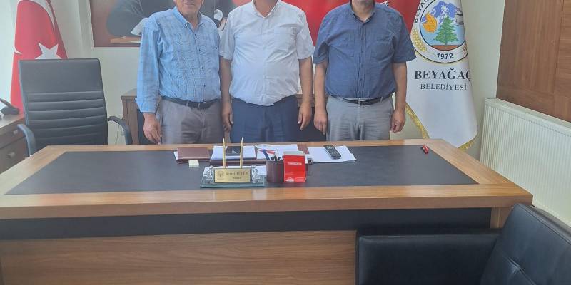 Beyağaç Belediye Başkanı Sn.Sezai Pütün'e Ziyaret