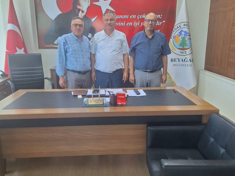 Beyağaç Belediye Başkanı Sn.Sezai Pütün'e Ziyaret