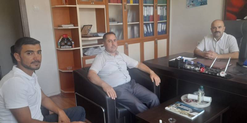 KALE VE BEYAĞAÇ İLÇE TARIM VE ORMAN MÜDÜRLERİMİZE ZİYARET